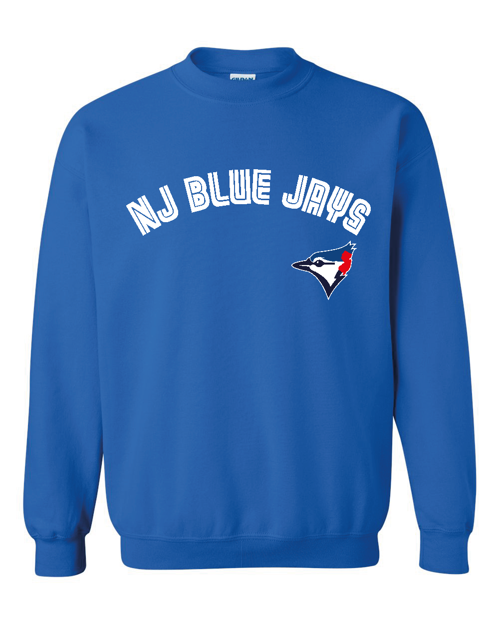 NJ Blue Jays Crewneck Sweater