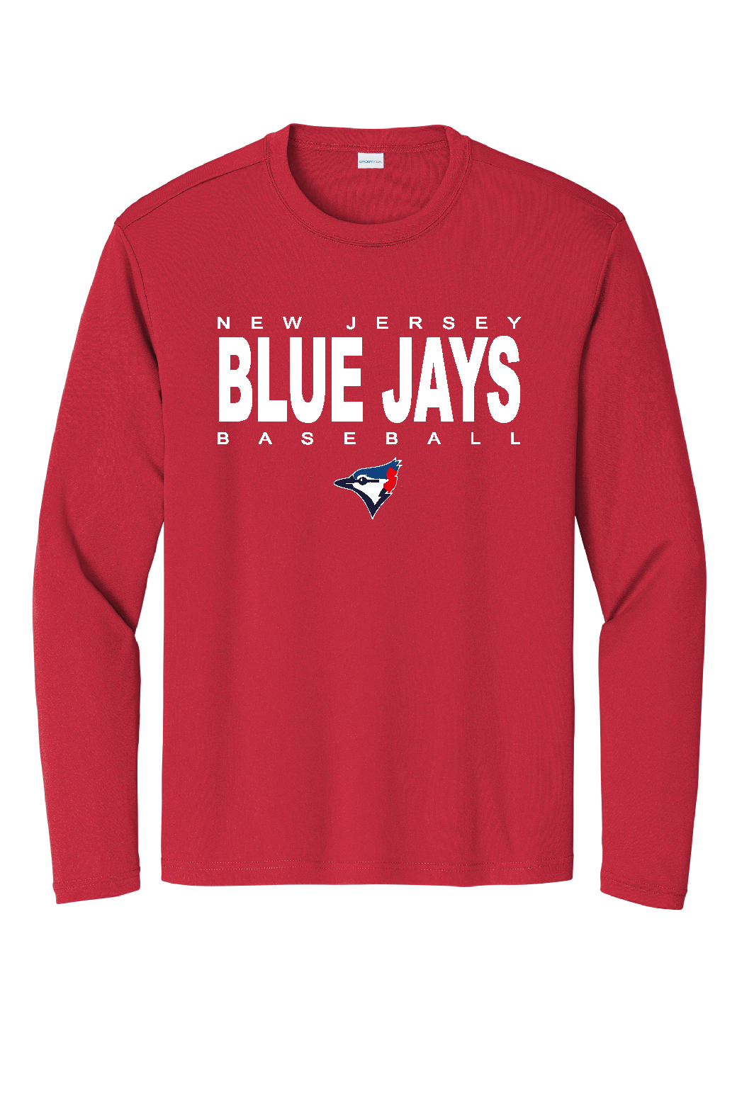 NJ Blue Jays Long Sleeve T-Shirt (DRI FIT)