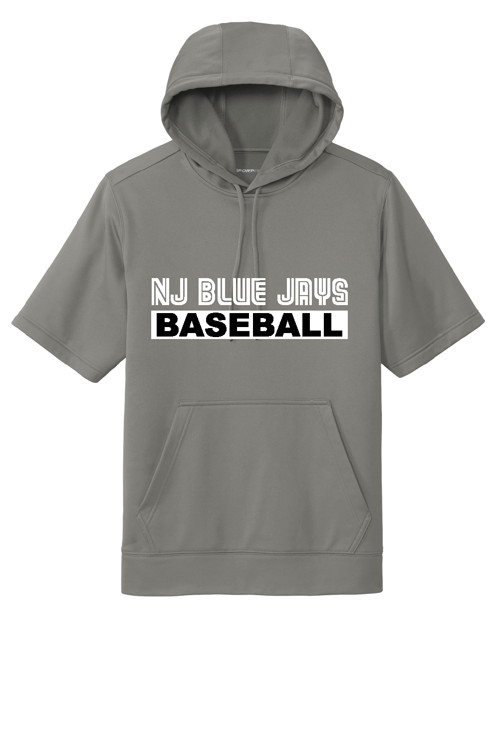 NJ Blue Jays Short Sleeve Hoodie (DRI FIT)