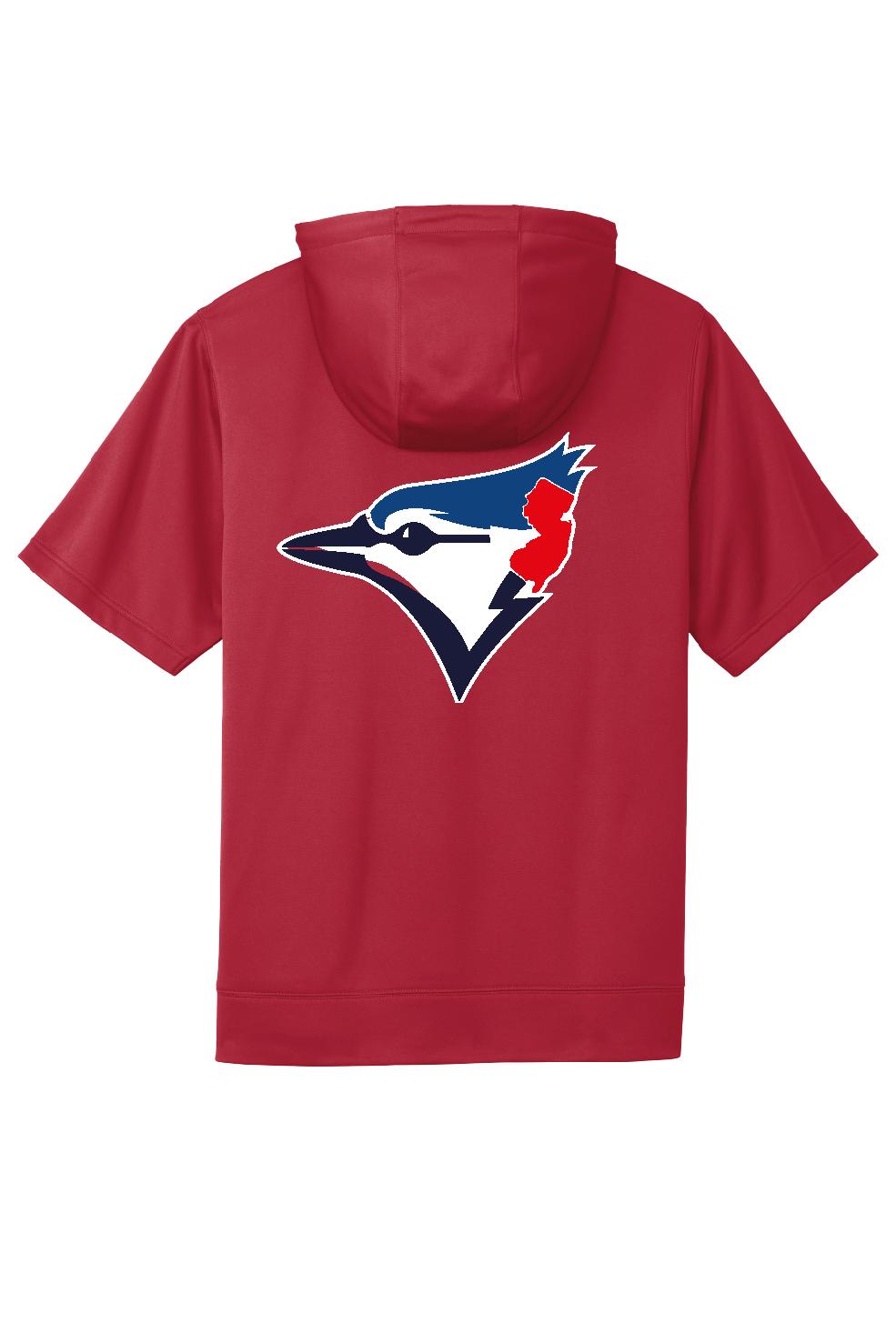NJ Blue Jays Short Sleeve Hoodie (DRI FIT)