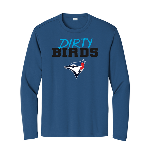 DIRTY BIRDS Long Sleeve T-Shirt (DRI FIT)