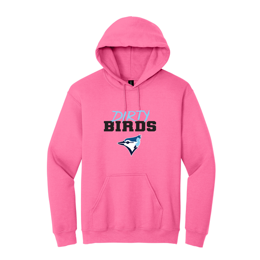 Pink BlueJays Dirty Bird Support Hoodie